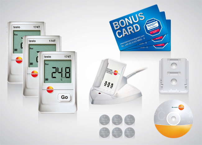testo 174 T Starterkit + BONUS CARD