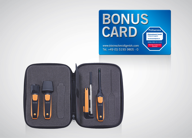 testo Smart Probes Klima-Set BONUS CARD