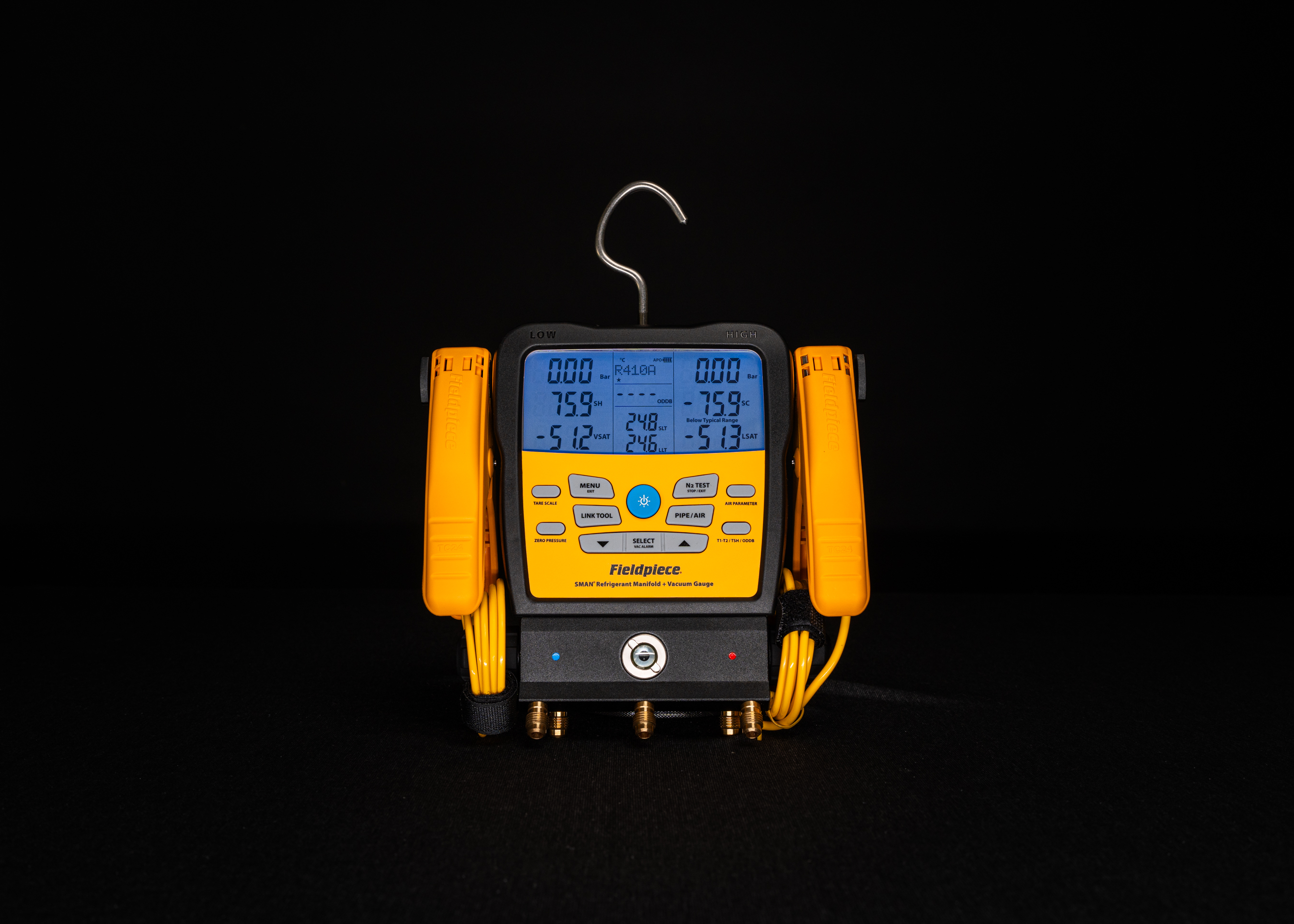 Fieldpiece SM382VINT SMAN-Kältemittel-Monteurhilfe - 3 Anschlüsse