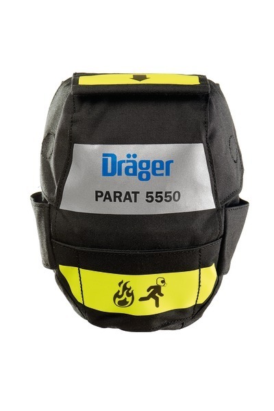 Dräger Brandfluchthaube PARAT 5550 mit Holster
