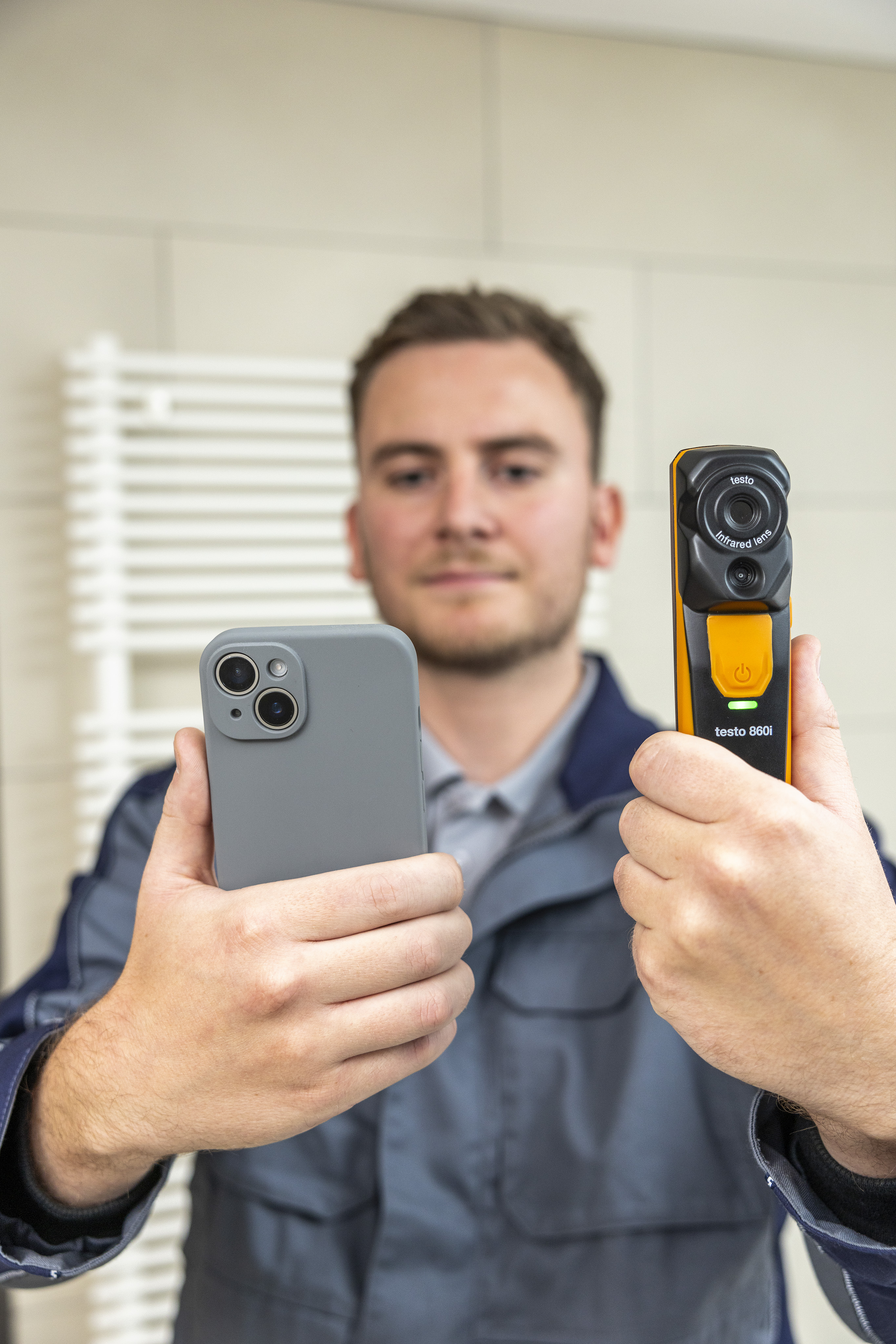 testo 860i drahtlose Wärmebildkamera für Smartphones