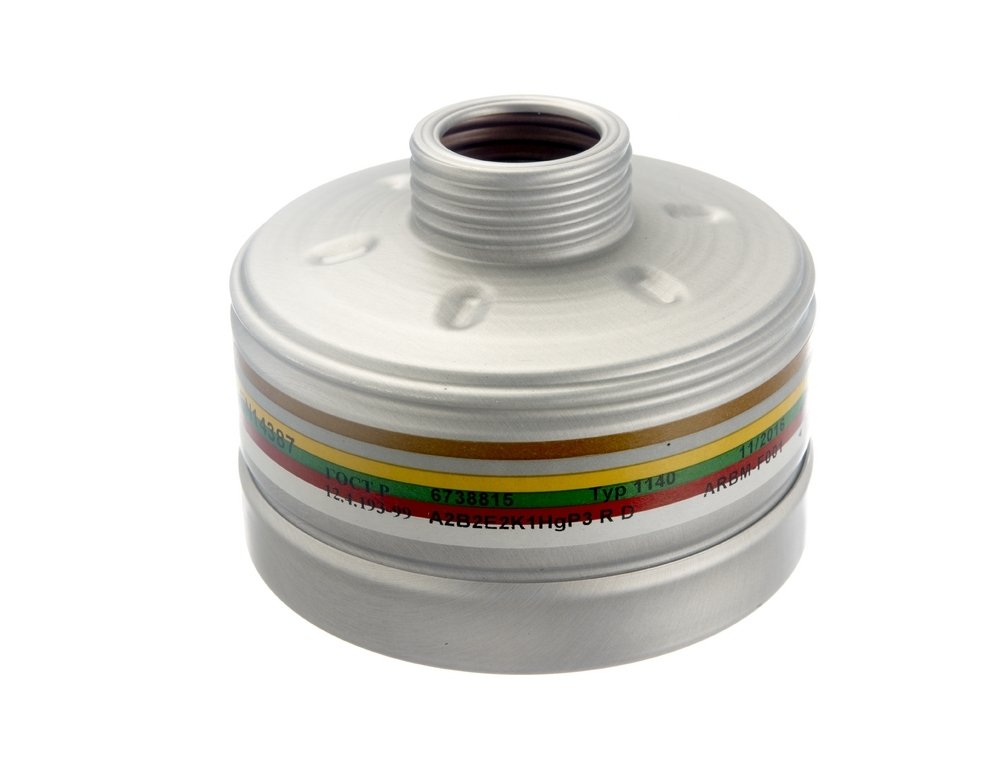 Dräger Kombi-Filter 1140 A2B2E2K1 Hg P3 R D