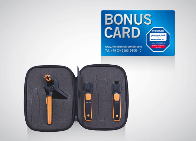 testo Smart Probes Heizungs-Set BONUS CARD