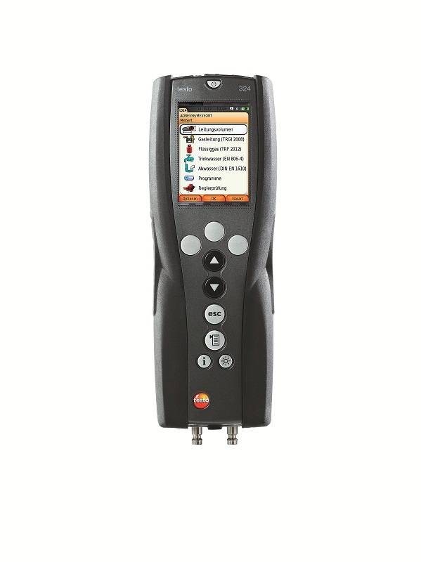 testo 324 Gas- und Wasser-Set Drucker