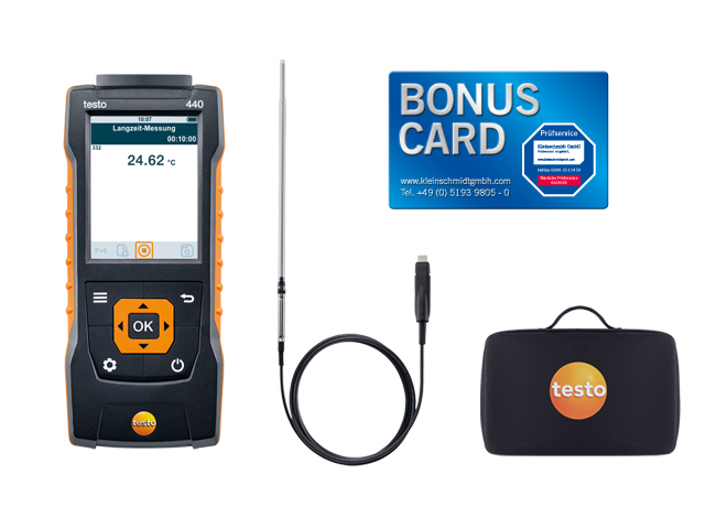 testo 440 Labor-Set + BONUS CARD