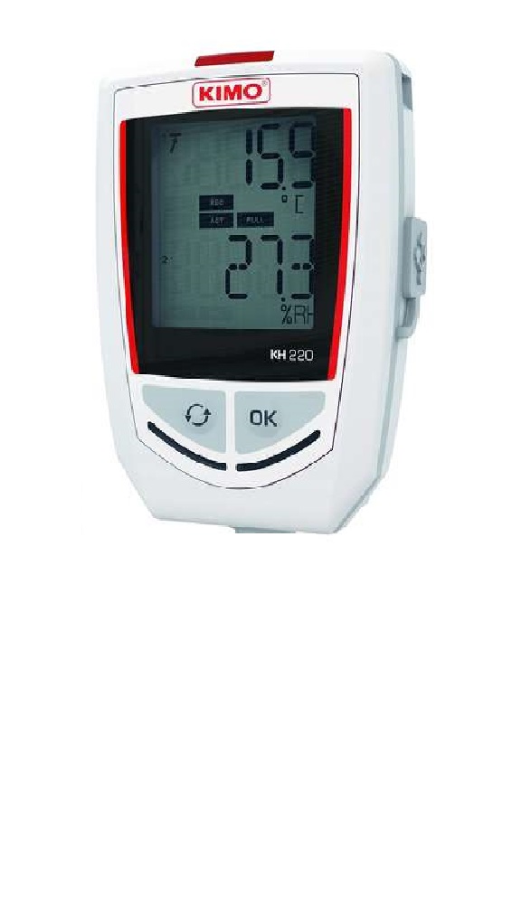 KIMO KH-220-O Temp.-/Feuchtedatenlogger