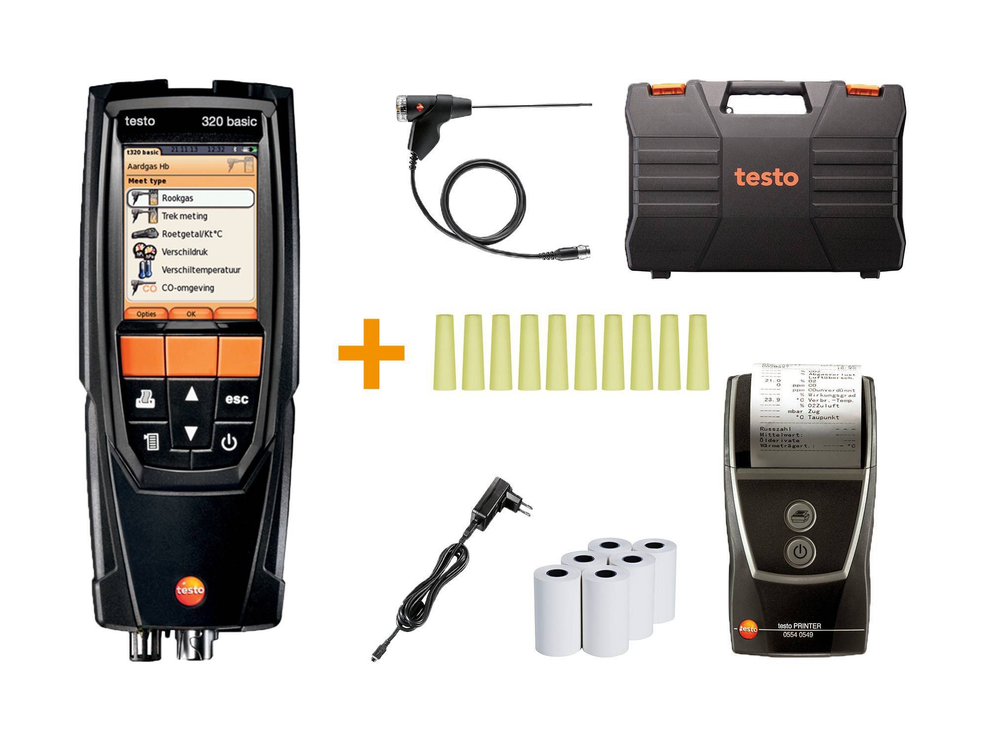 Abgasmessgerät testo 320 basic Einsteiger-Set