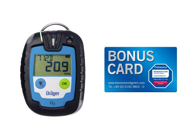 Dräger Gaswarngerät Pac® 6000 O2 + BONUS CARD