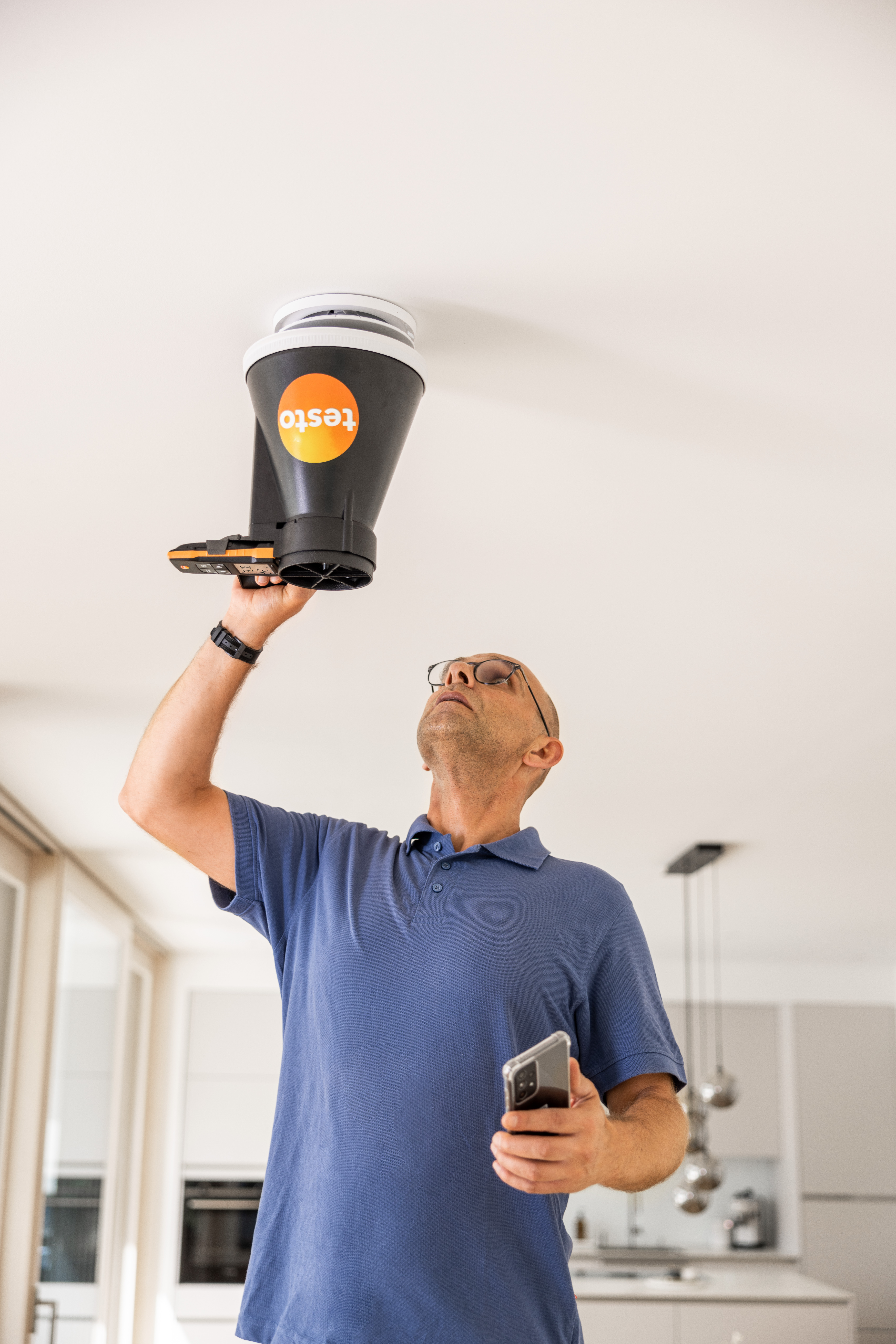 testo 417-1 Flügelrad-Anemometer Set