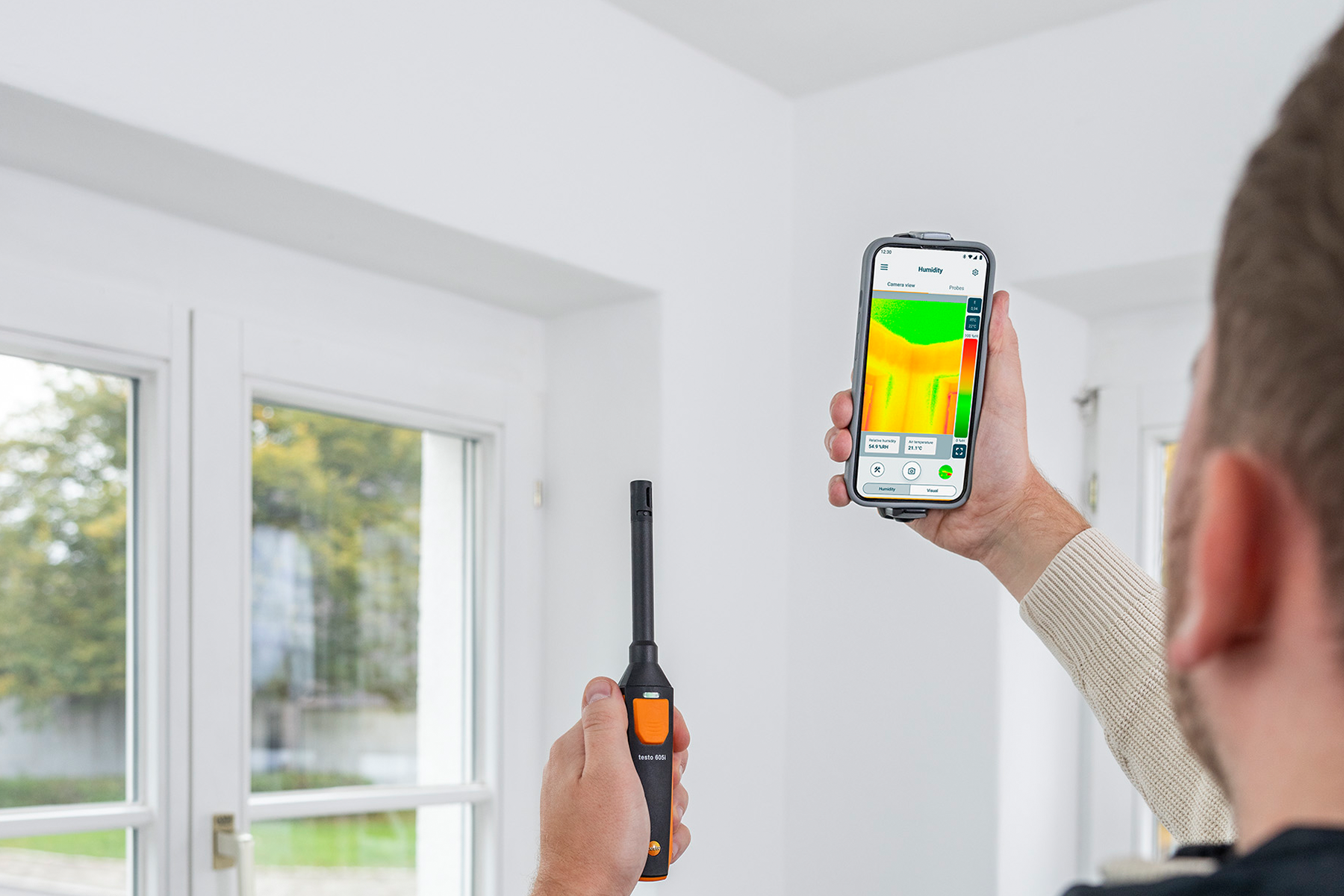 testo 860i drahtlose Wärmebildkamera für Smartphones