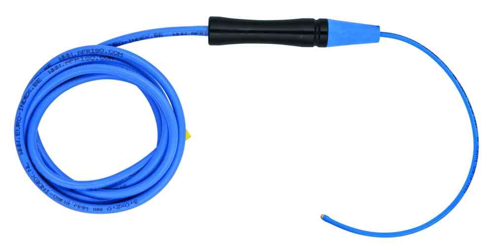 Ringspaltsonde RSO-UG, 2m Schlauchlänge mit Anschlussstutzen