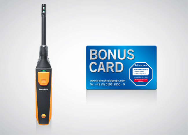 testo 605i Thermo-Hygrometer + BONUS CARD