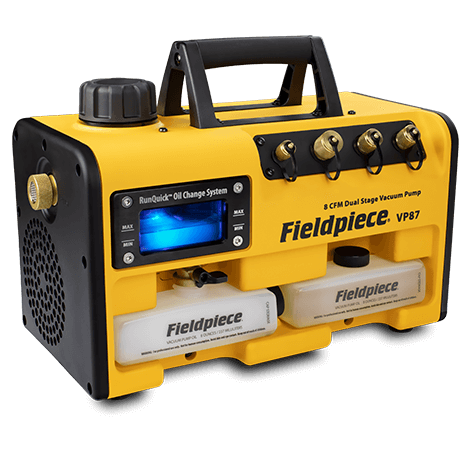 Fieldpiece VP87EU RunQuick 220 l/min (8 CFM) Vakuumpumpe 230 volt