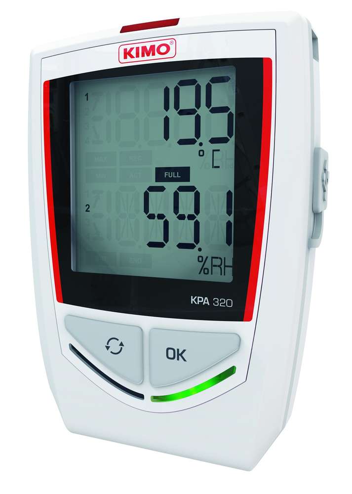 KIMO KPA-320 Temp.-/Luftfeuchte-/Luftdruckdatenlogger