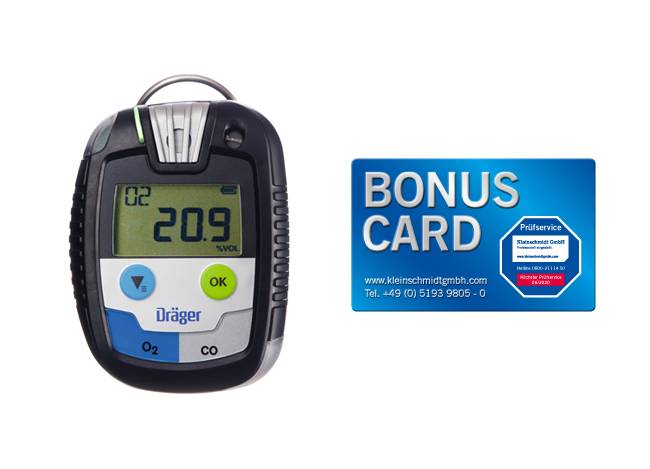 Dräger Pac® 8500 O2/CO + BONUS CARD