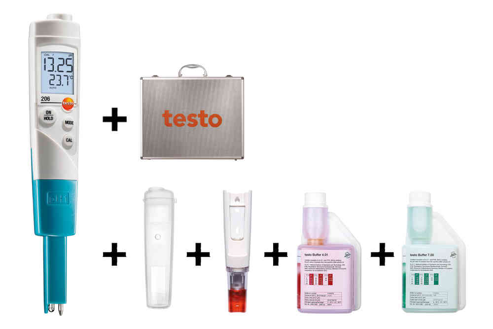 Set testo 206-pH1