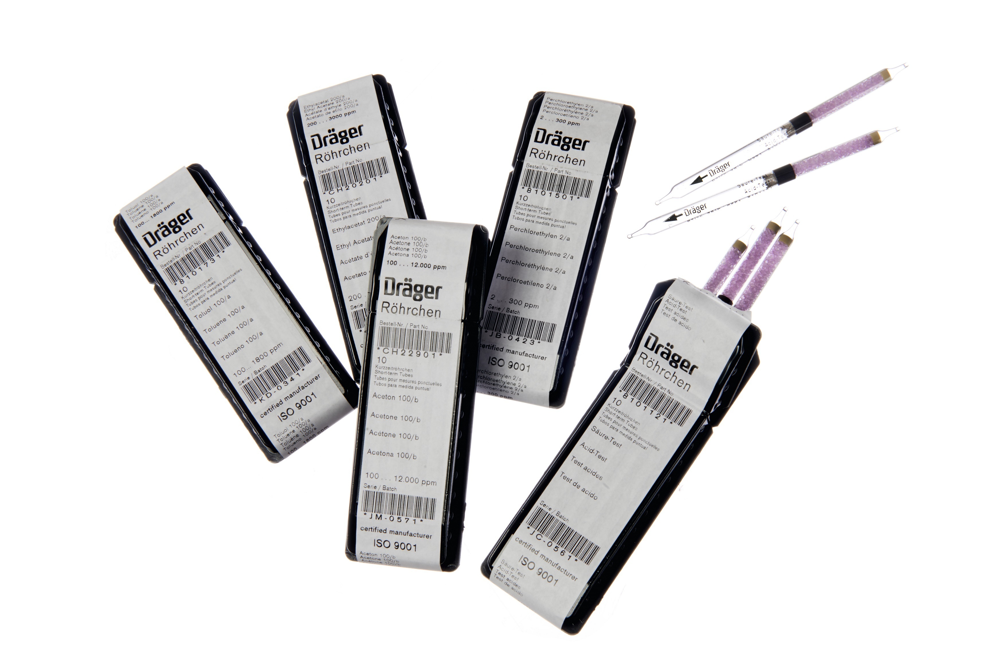 Dräger Röhrchen Set C: Ergänzung Messkonzept