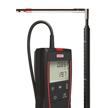 KIMO Hitzdrahtanemometer mit Teleskopsonde VT 115