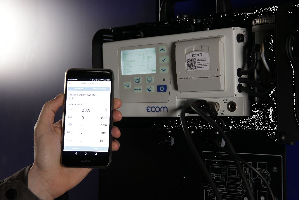 ecom CL2, Abgasanalyse-Messgerät