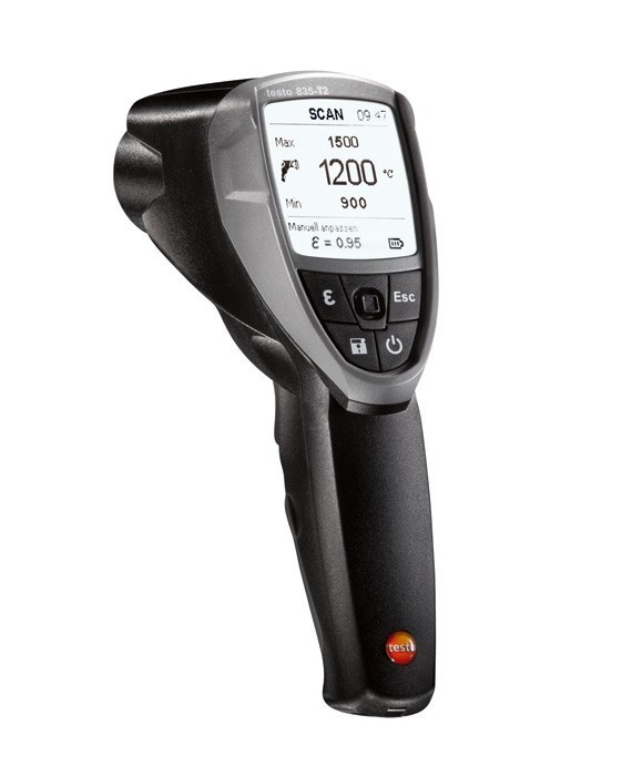 testo 835-T2, Infrarot - Hochtemperatur - Messgerät