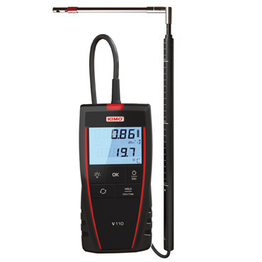 KIMO Hitzdrahtanemometer mit Teleskopsonde VT 115