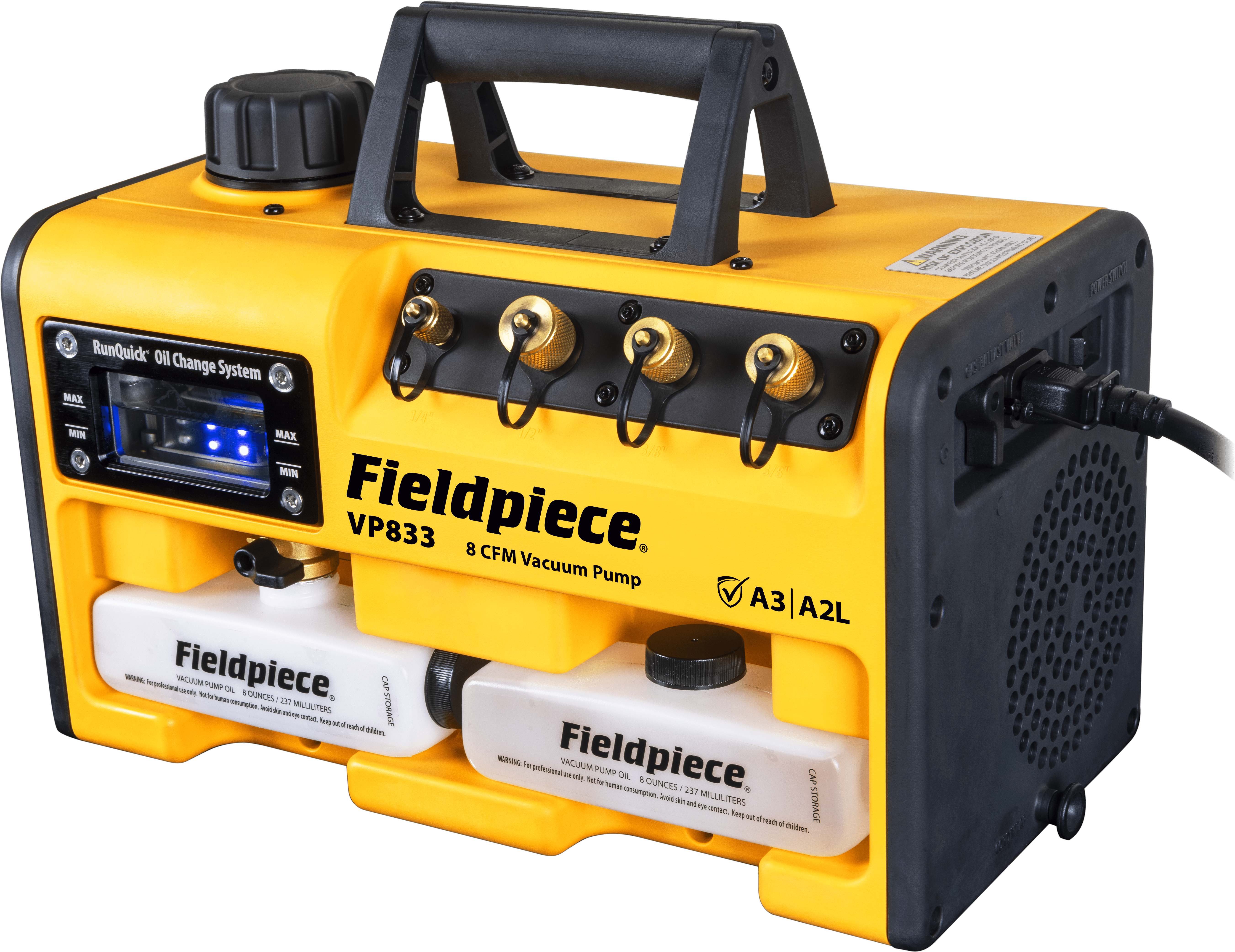 Fieldpiece RunQuick™ 8CFM-Vakuumpumpe -230V