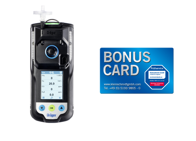 Dräger X-am 3500 Ex, O2, CO LC, SO2 + BONUS CARD