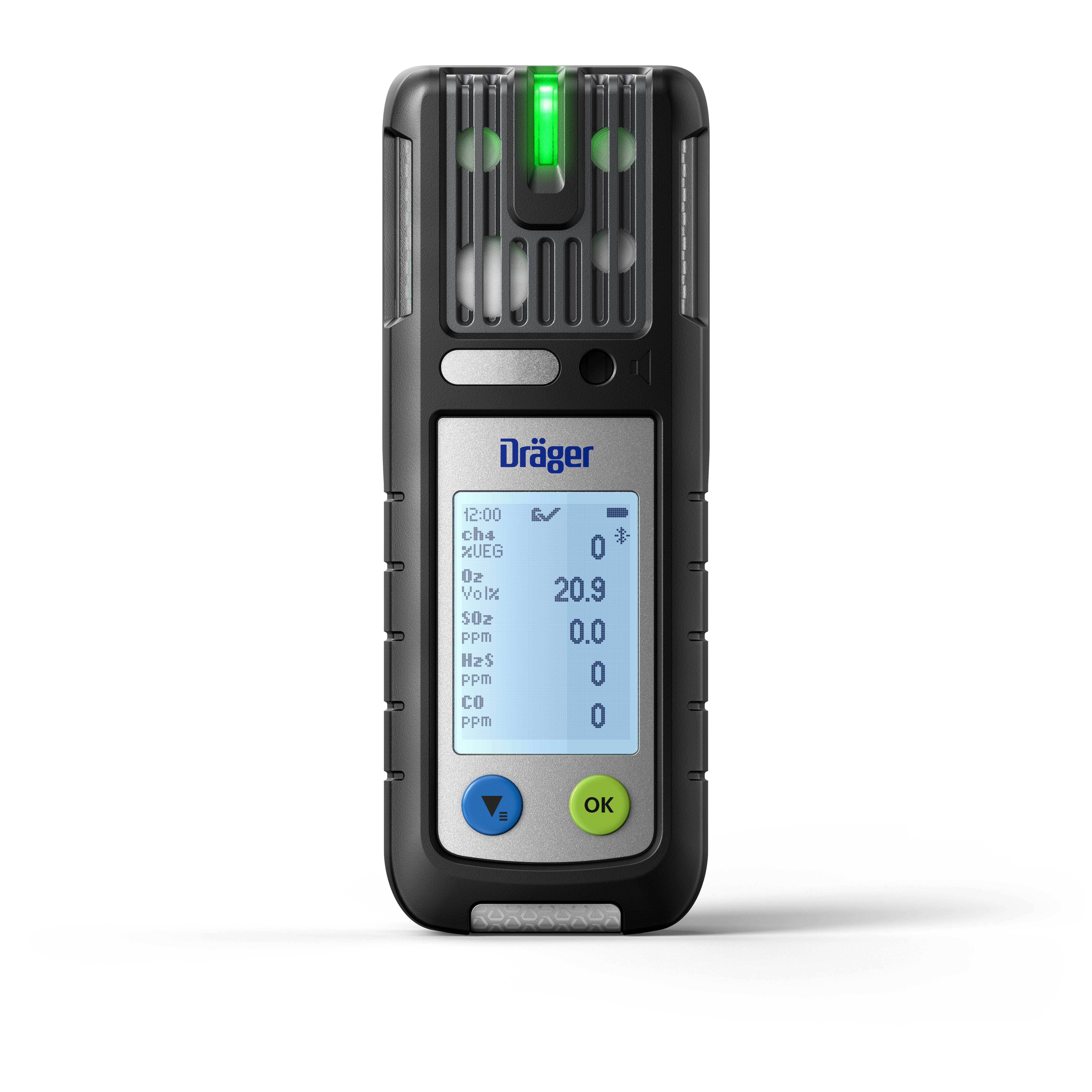 Dräger Gasmessgerät X-am 5800 Ex, O2, H2S LC, CO LC