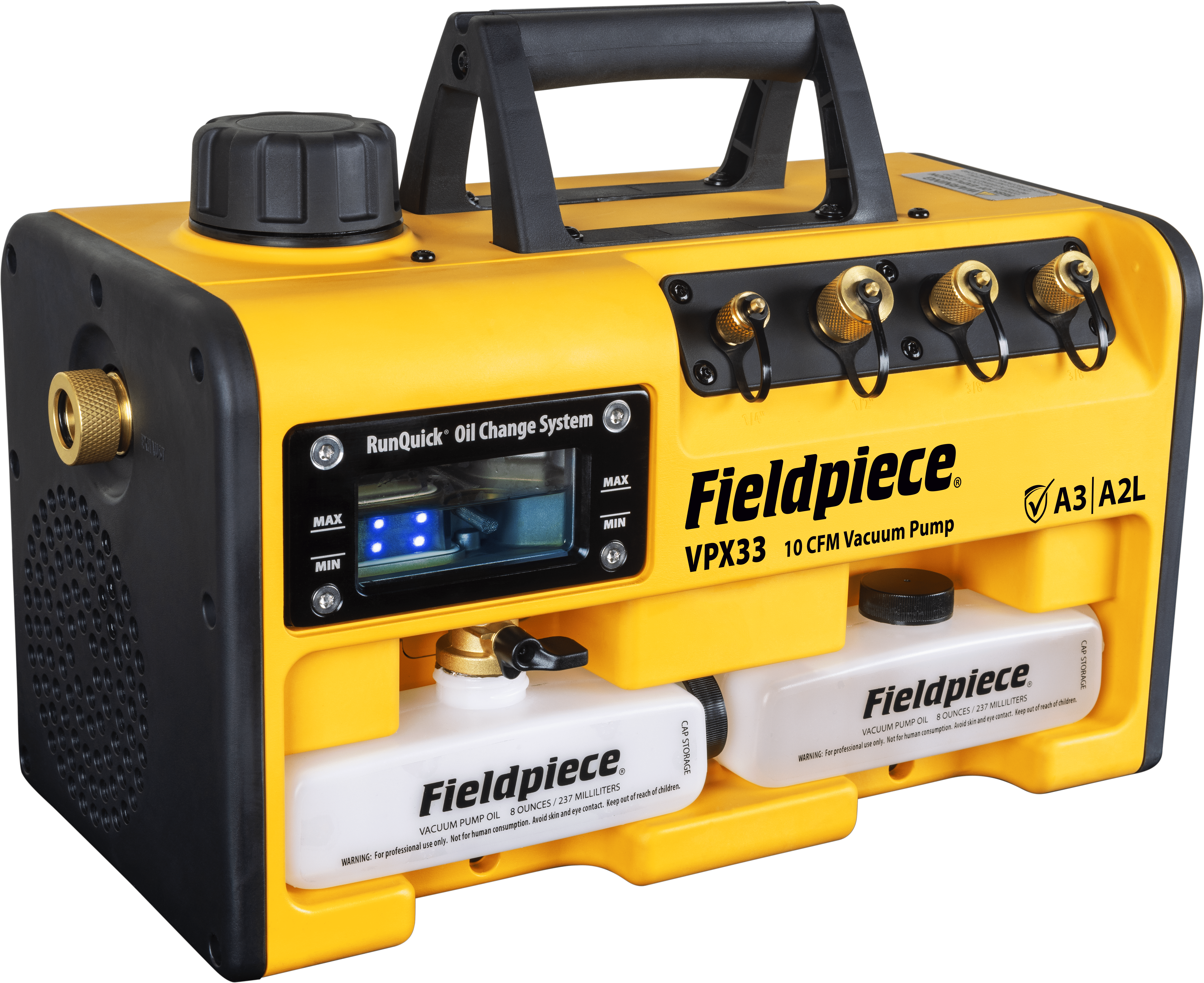 Fieldpiece RunQuick™ 10CFM-Vakuumpumpe (UK) -110V