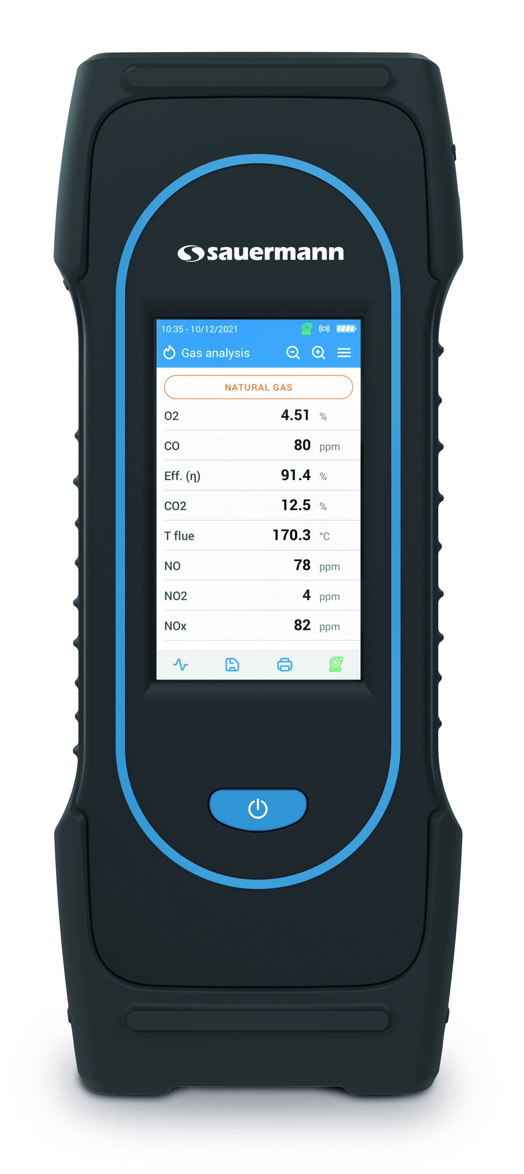 Sauermann Abgasmessgerät Si-CA 230 (O2, CO, NO, NO2, SO2), HA Draft