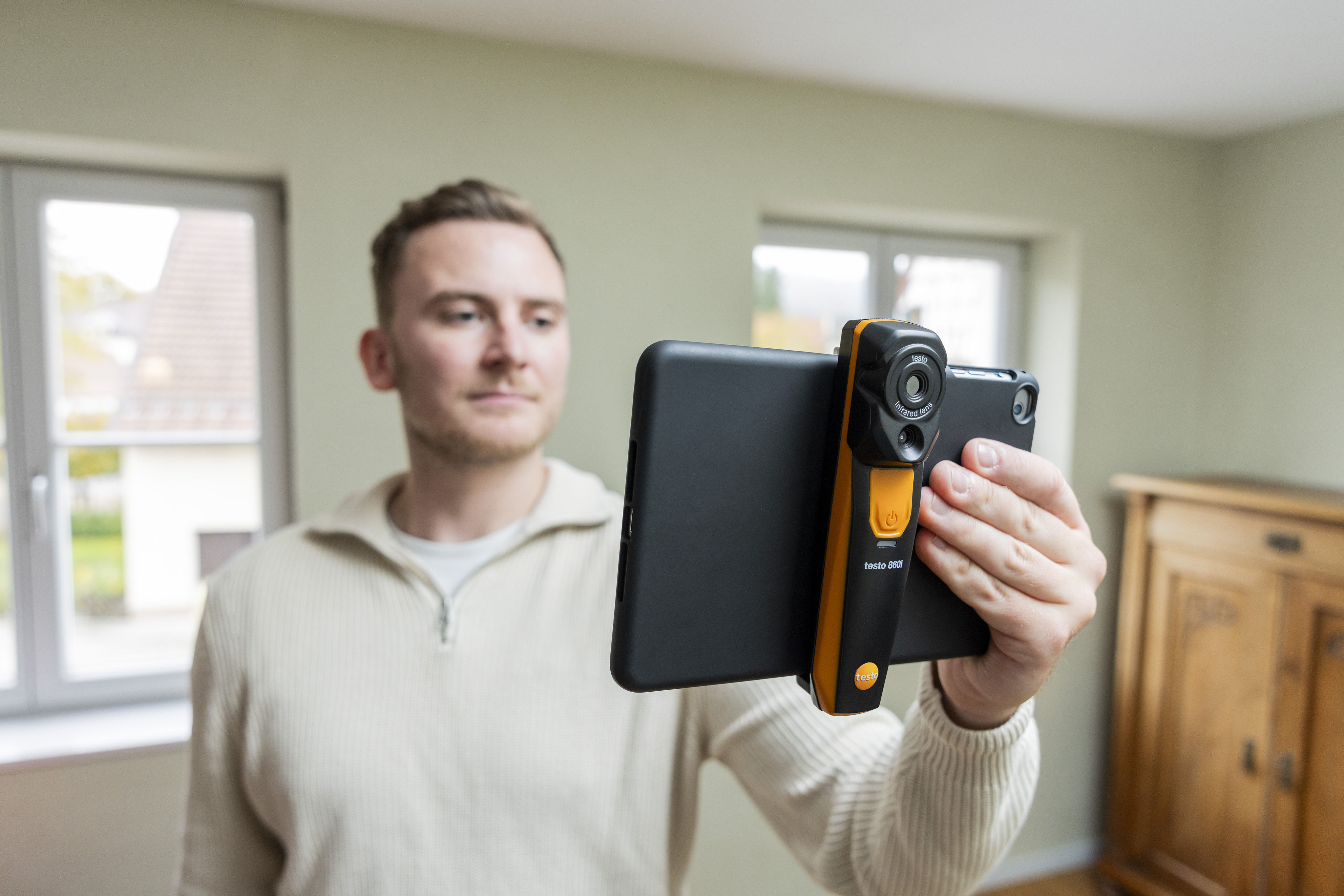 testo 860i drahtlose Wärmebildkamera für Smartphones