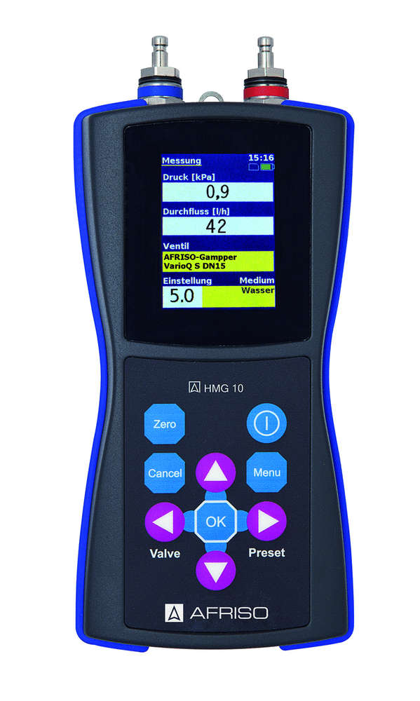 AFRISO Messgerät für den hydraulischen Abgleich HMG 10