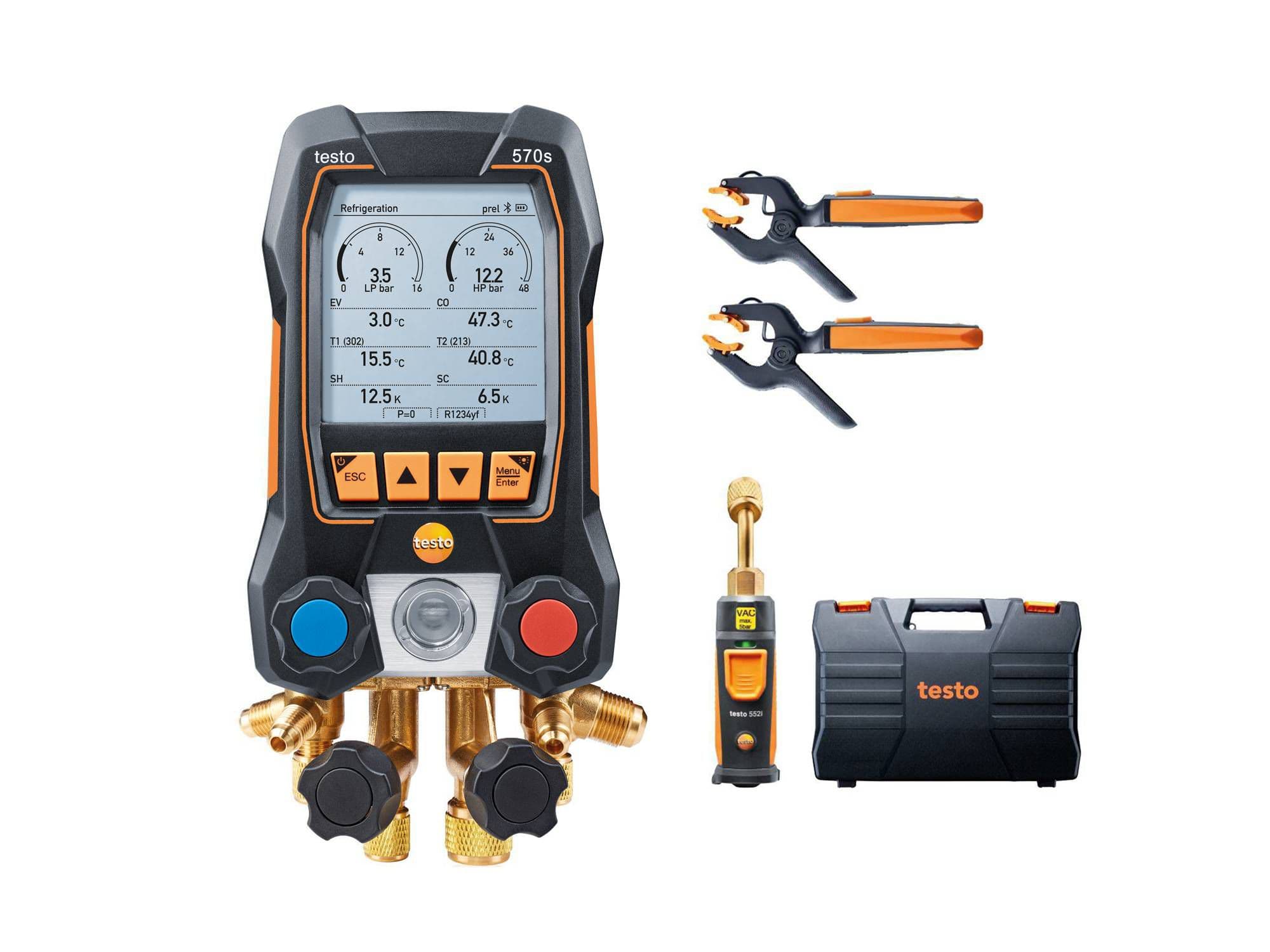 testo 570s Monteurhilfe Set